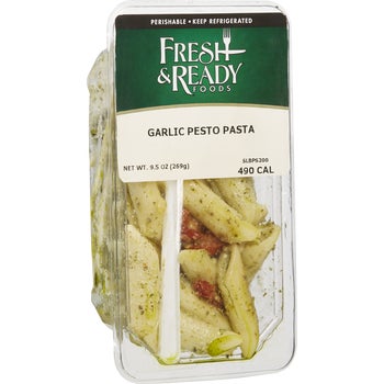 Fresh & Ready Garlic Pesto Penne Pasta Salad, 9.5 oz, 6 ct