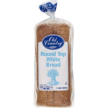 Old Country Round Top White Bread, 2 lbs