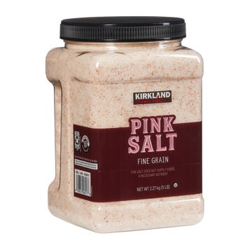 Kirkland Signature Pink Salt, Fine Grain, 5 lbs