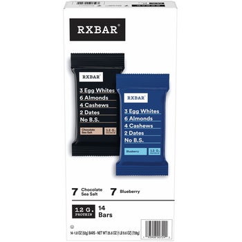 RXBAR Protein Bar, 12g Protein, Variety Pack, 1.83 oz, 14 ct