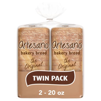 Artesano Bakery Bread, White, 20 oz, 2 ct