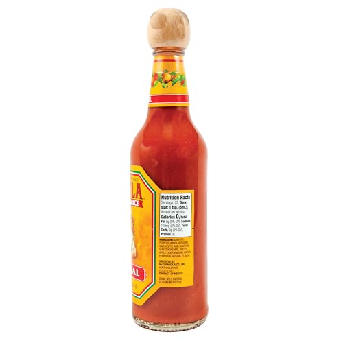 Cholula Hot Sauce, Original, Product of Mexico, Blend of Arbol & Piquin Peppers with Signature Spices for Eggs, Rice, Tacos, Huevos Rancheros & More, 12 fl oz