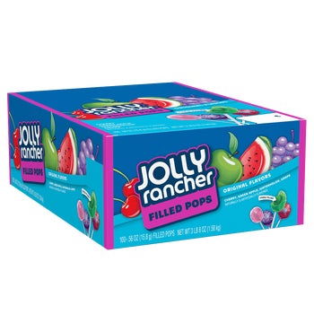 Jolly Rancher Lollipops, Variety Pack, 0.56 oz, 100 ct