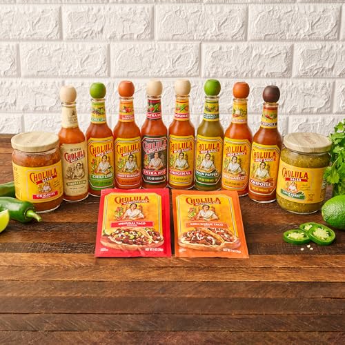 Cholula Hot Sauce, Original, Product of Mexico, Blend of Arbol & Piquin Peppers with Signature Spices for Eggs, Rice, Tacos, Huevos Rancheros & More, 12 fl oz