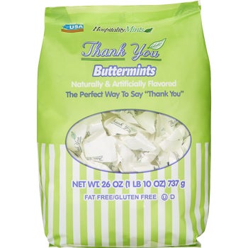 Hospitality Mints, Thank You Buttermints, 26 oz