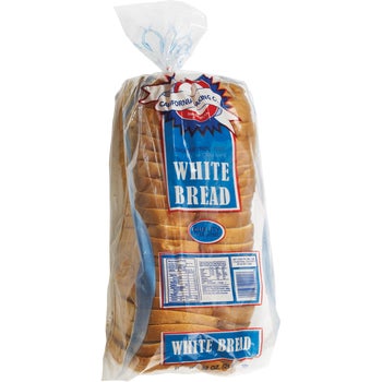 California Baking Co. Deli Style White Bread, 2 lbs