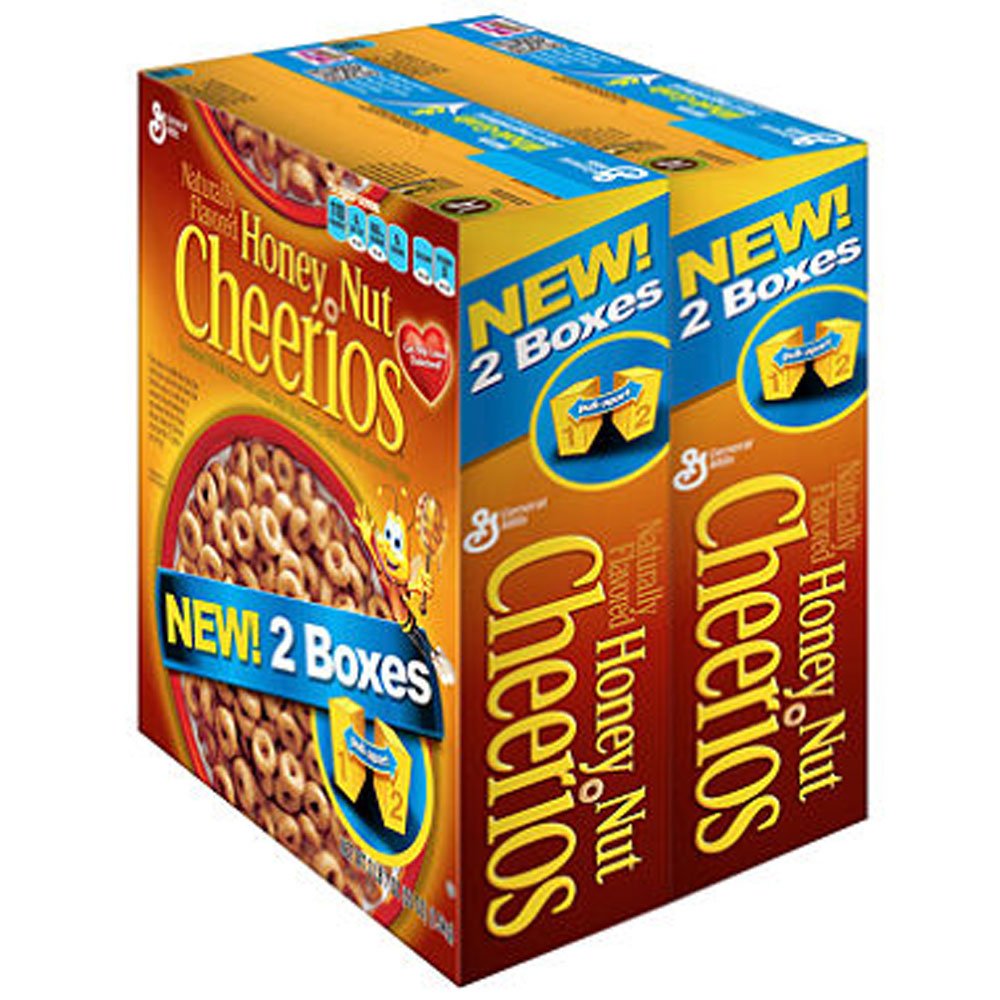 SCS Honey Nut Cheerios - 27.5 Oz. Boxes - 2 Pk.