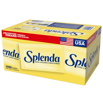 Splenda Zero Calorie Sweetener Portion Packets, 1000 ct
