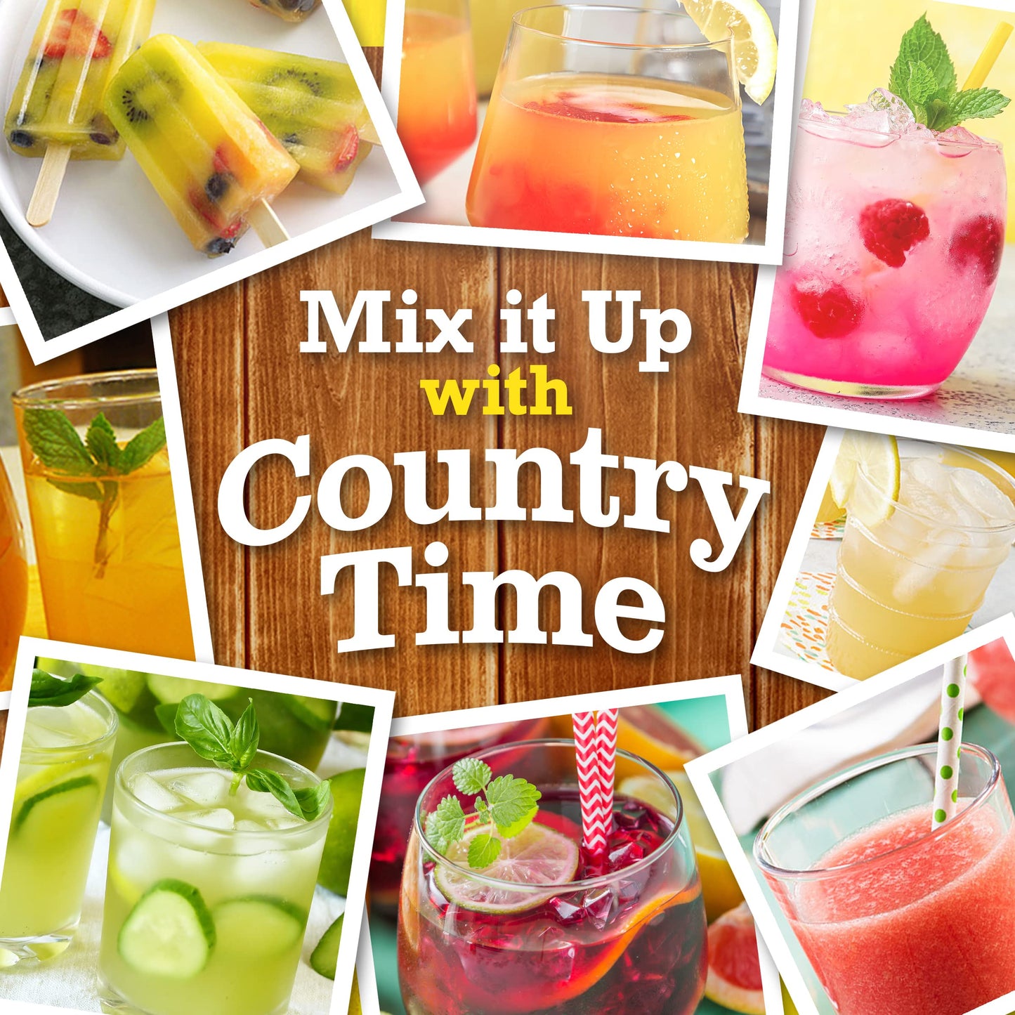 Country Time Lemonade Naturally Flavored Powdered Drink Mix 1 Count 82.5 oz Canister