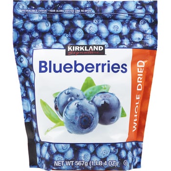 Kirkland Signature Whole Dried Blueberries, 20 oz