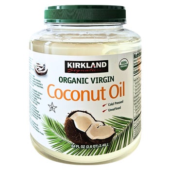 Kirkland Signature Organic Coconut Oil, Virgin, 84 fl oz