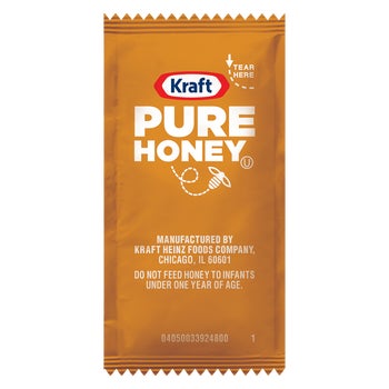 Kraft Pure Honey Portion Packets, 200 ct
