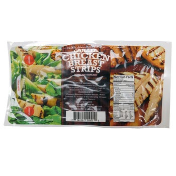 Tru Grill Chicken Breast Strips, Grilled, 16 oz, 2 ct