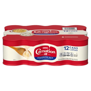 Nestlé Carnation Evaporated Milk, 12 fl oz, 12 ct