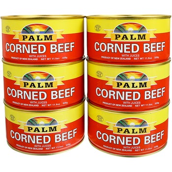 Palm Corned Beef with Juices, 11.5 oz, 6 ct