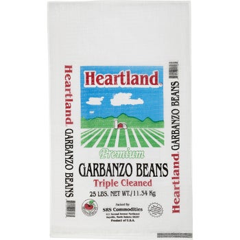 Heartland Dry Garbanzo Beans, 25 lbs