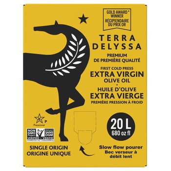 Terra Delyssa Premium Extra Virgin Olive Oil, 20 Liter