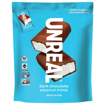 UNREAL Dark Chocolate Coconut Minis, 15.3 oz