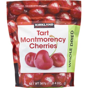 Kirkland Signature Whole Dried Tart Montmorency Cherries, 20 oz