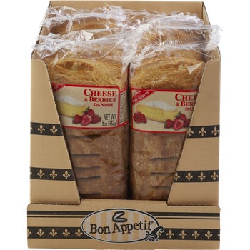 Bon Appetit Cheese & Berries Danish, 5 oz, 8 ct