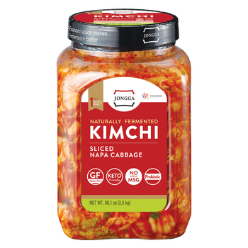 Jongga Kimchi, Sliced Napa Cabbage, 88.1 oz
