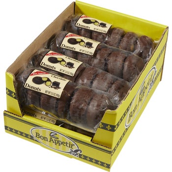 Bon Appetit Mini Chocolate Donuts, 6-pack, 8 ct