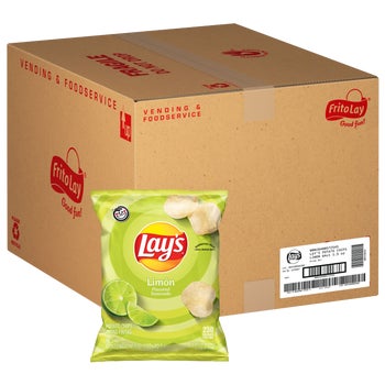 Lay's Potato Chips, Limón, 1.5 oz, 64 ct