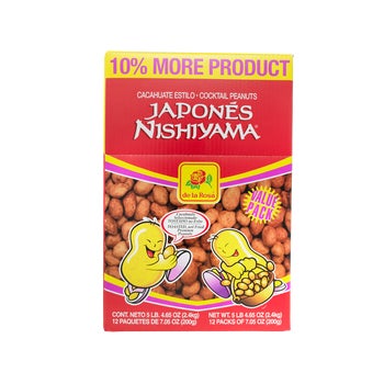De La Rosa Nishiyama Japanese Cocktail Peanuts, 7.05 oz, 12 ct
