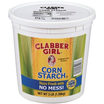 Clabber Girl Corn Starch, 3 lbs