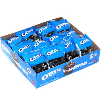 Two Bite OREO Muffins, 2 oz, 12 ct