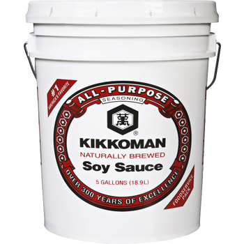Kikkoman Soy Sauce, 5 Gallon