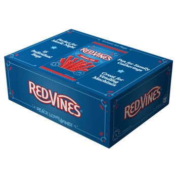 Red Vines Twists, Original Red Licorice Candy, 4 oz, 15 ct