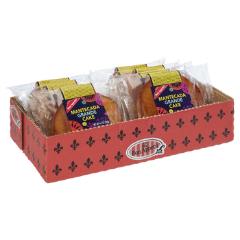 Bon Appetit Mantecada Grande Cake, 4.5 oz, 8 ct