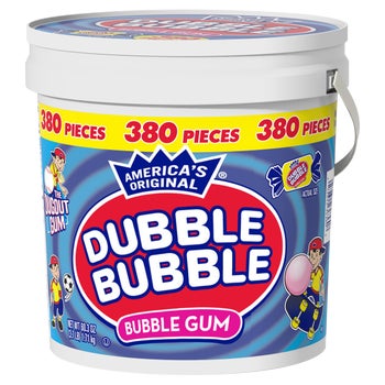 Dubble Bubble Gum, 380 ct