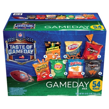 Frito Lay Gameday Mix, Variety Pack, 54 ct