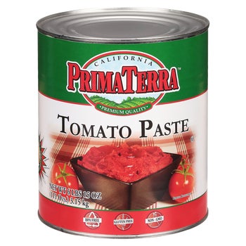 Prima Terra Tomato Paste, 111 oz