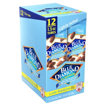 Blue Diamond Almonds, Lightly Salted, 1.5 oz, 12 ct
