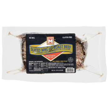 Bar M Wagyu Roast Beef, Sliced, 2 lbs