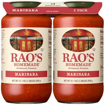Rao's Homemade Marinara Sauce, 31.7 oz, 2 ct
