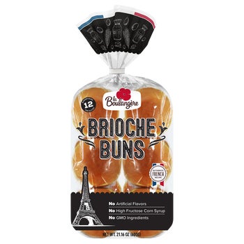La Boulangère Brioche Buns, 12 ct