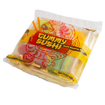 Raindrops Gummy Sushi, 3 oz, 8 ct