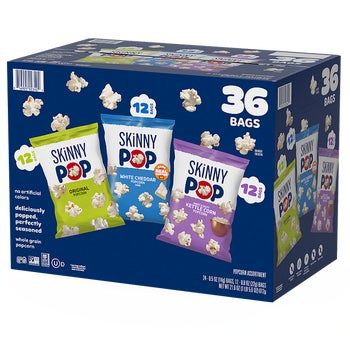 SkinnyPop Popcorn, Variety Pack, 36 ct