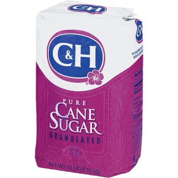 C&H Pure Cane Sugar, Granulated, 10 lbs