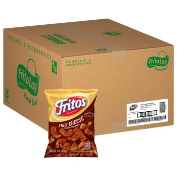 Fritos Corn Chips, Chili Cheese, 2 oz, 64 ct
