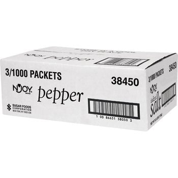 N'Joy Black Pepper Portion Packets, 3000 ct