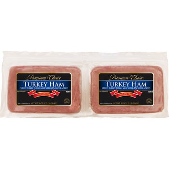 Premium Choice Turkey Ham, Sliced, 20 oz, 2 ct