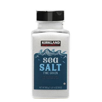 Kirkland Signature Pure Sea Salt, Fine Grain, 30 oz