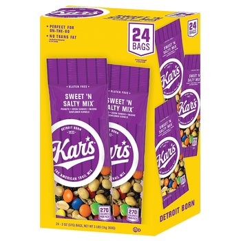 Kar's Trail Mix, Sweet 'N Salty Mix, 2 oz, 24 ct