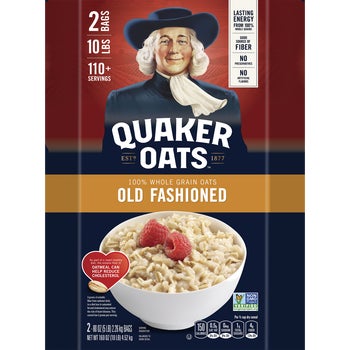 Quaker Oats Old Fashioned Oatmeal, 10 lbs