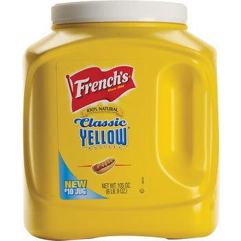 French's Classic Yellow Mustard, 105 oz